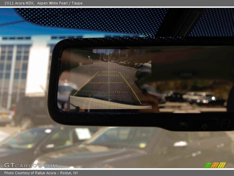 Aspen White Pearl / Taupe 2011 Acura MDX