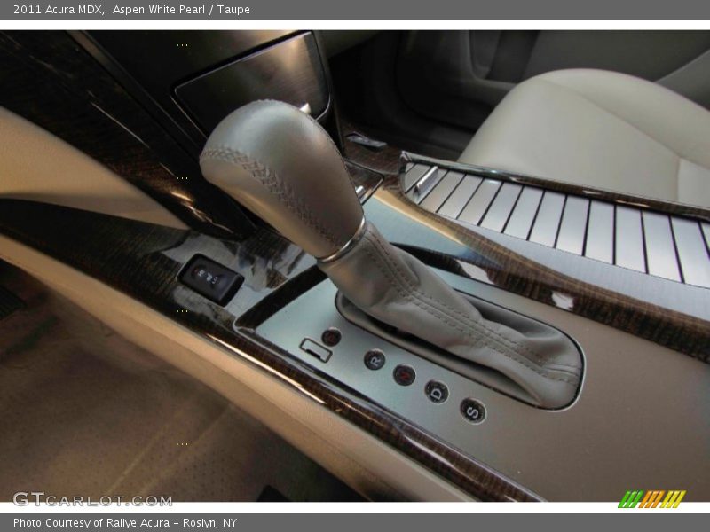 Aspen White Pearl / Taupe 2011 Acura MDX