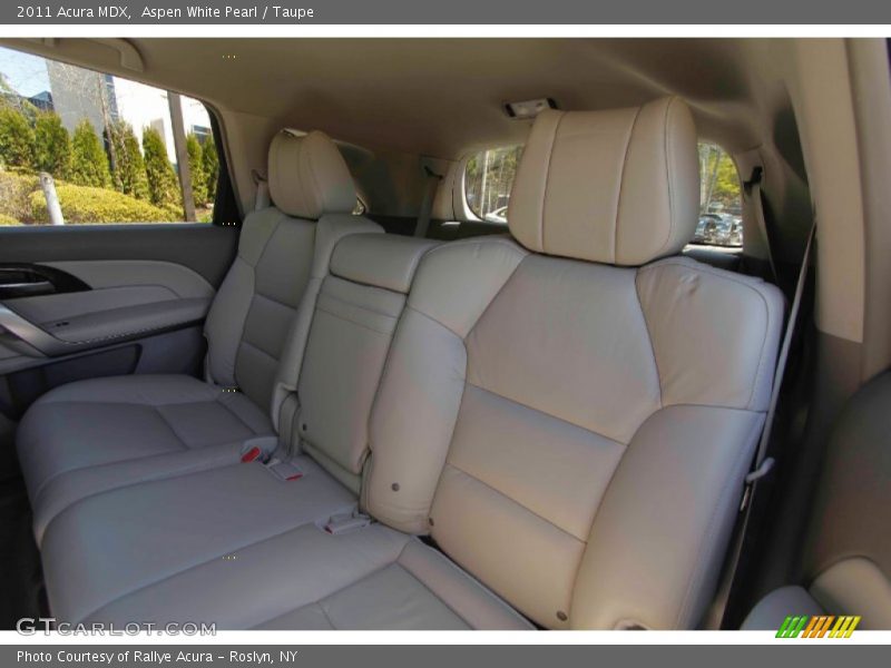 Aspen White Pearl / Taupe 2011 Acura MDX