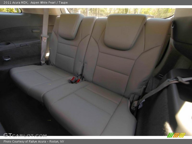 Aspen White Pearl / Taupe 2011 Acura MDX