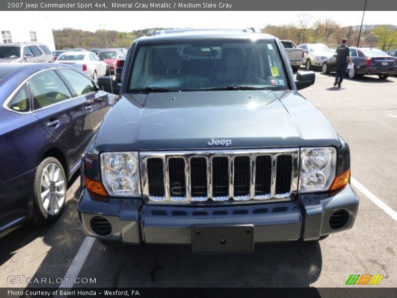 Mineral Gray Metallic / Medium Slate Gray 2007 Jeep Commander Sport 4x4