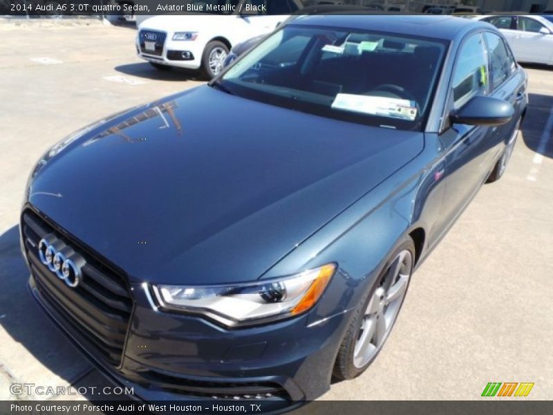 Front 3/4 View of 2014 A6 3.0T quattro Sedan
