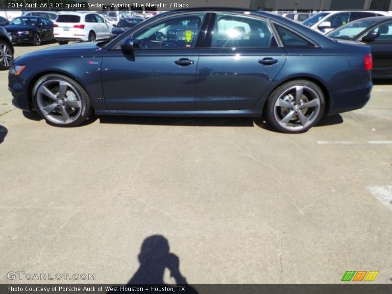  2014 A6 3.0T quattro Sedan Aviator Blue Metallic