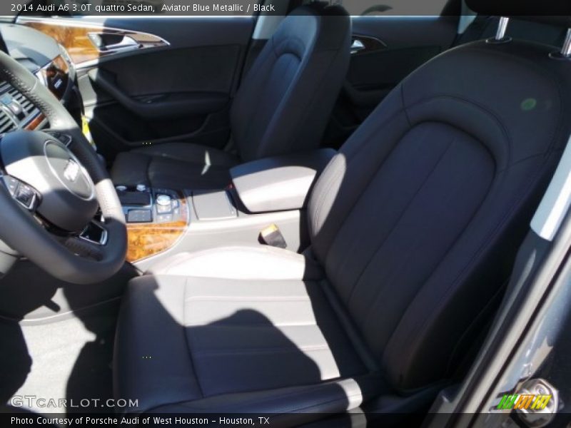 Aviator Blue Metallic / Black 2014 Audi A6 3.0T quattro Sedan