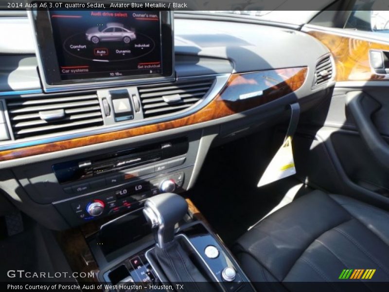 Aviator Blue Metallic / Black 2014 Audi A6 3.0T quattro Sedan