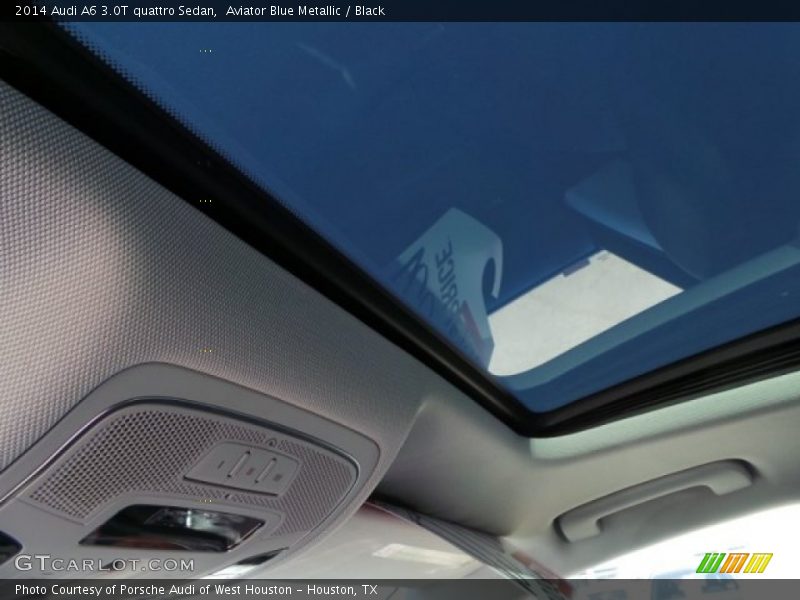 Aviator Blue Metallic / Black 2014 Audi A6 3.0T quattro Sedan