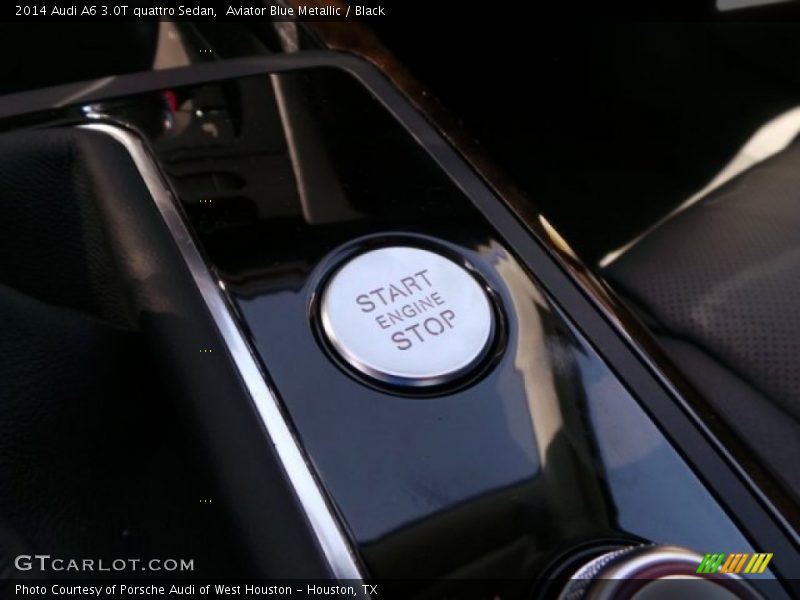 Aviator Blue Metallic / Black 2014 Audi A6 3.0T quattro Sedan