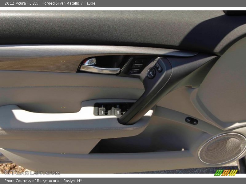 Forged Silver Metallic / Taupe 2012 Acura TL 3.5