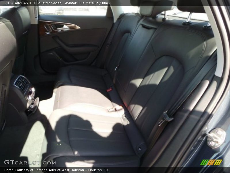 Aviator Blue Metallic / Black 2014 Audi A6 3.0T quattro Sedan