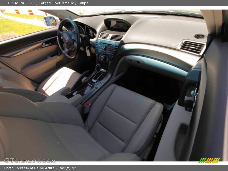 Forged Silver Metallic / Taupe 2012 Acura TL 3.5