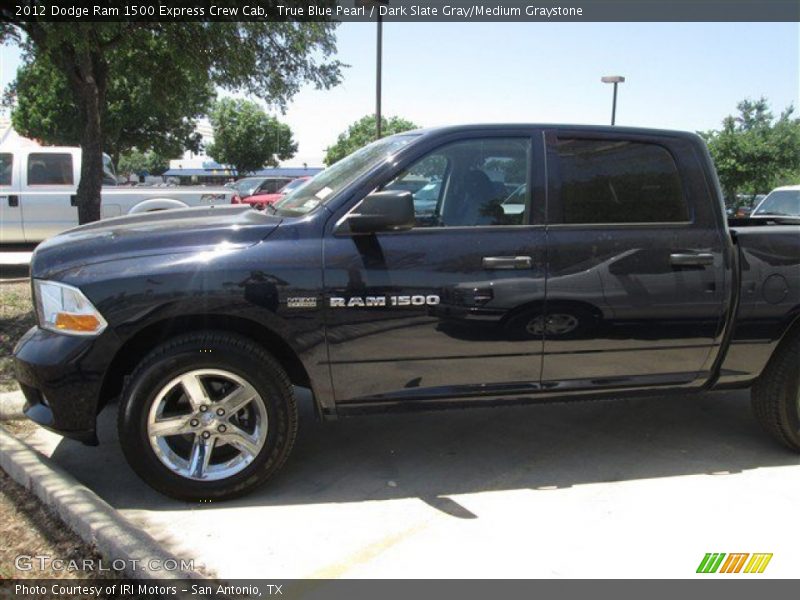 True Blue Pearl / Dark Slate Gray/Medium Graystone 2012 Dodge Ram 1500 Express Crew Cab