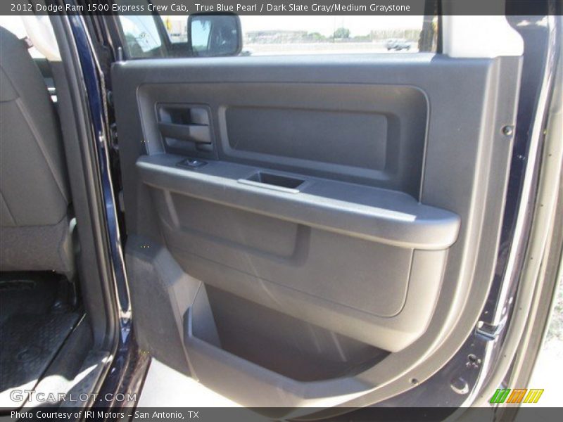 True Blue Pearl / Dark Slate Gray/Medium Graystone 2012 Dodge Ram 1500 Express Crew Cab