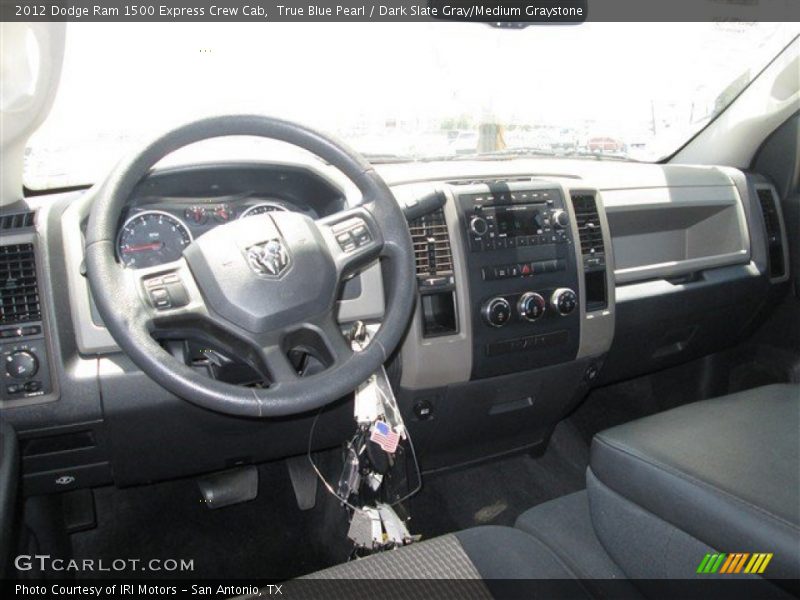 True Blue Pearl / Dark Slate Gray/Medium Graystone 2012 Dodge Ram 1500 Express Crew Cab