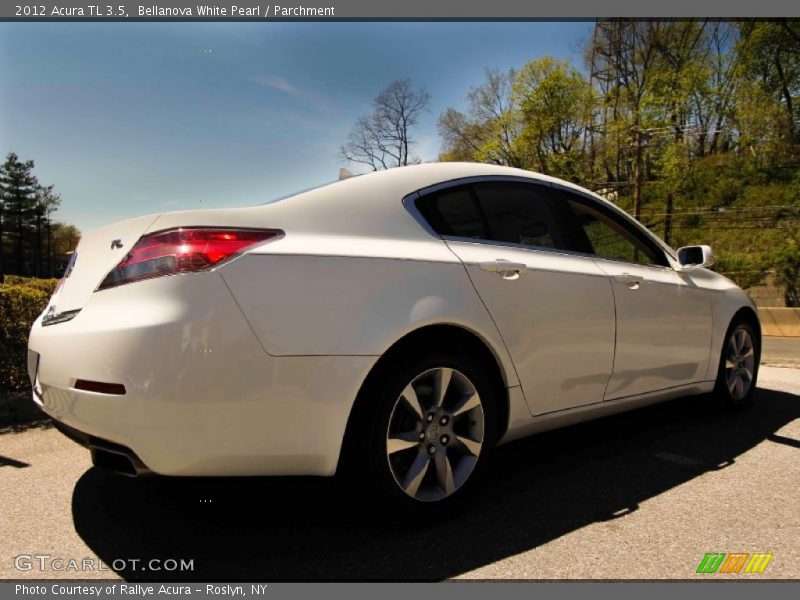 Bellanova White Pearl / Parchment 2012 Acura TL 3.5