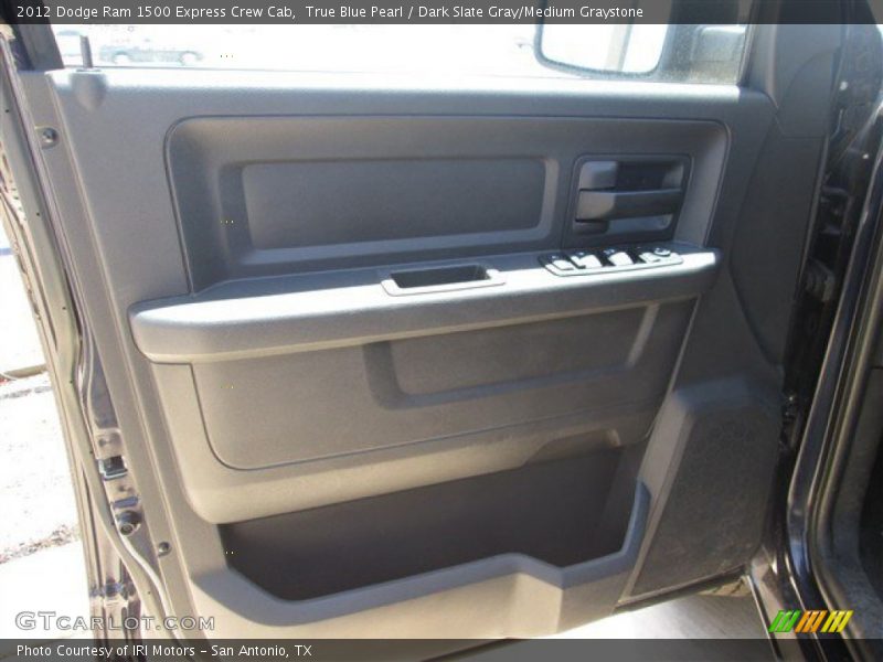 True Blue Pearl / Dark Slate Gray/Medium Graystone 2012 Dodge Ram 1500 Express Crew Cab