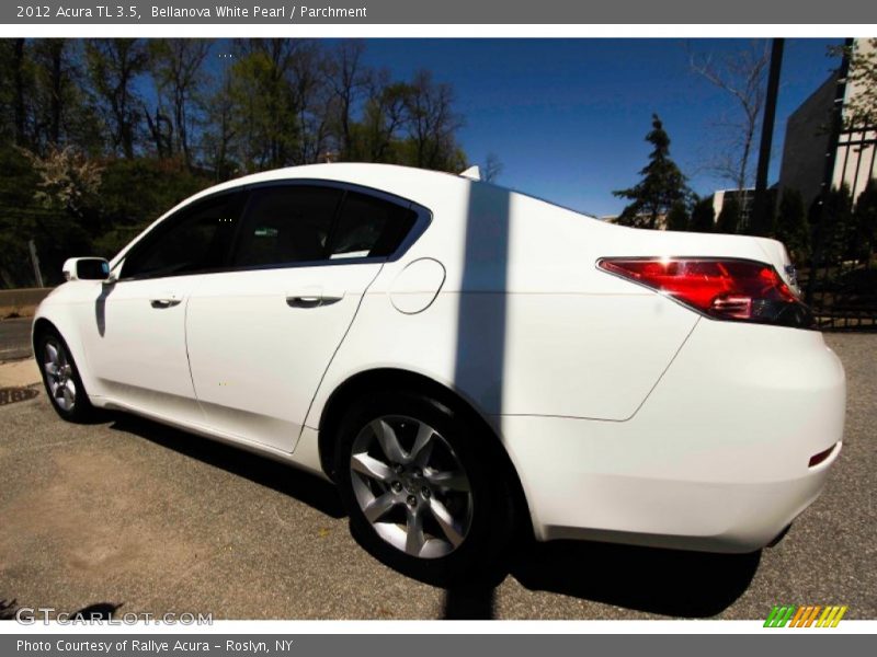 Bellanova White Pearl / Parchment 2012 Acura TL 3.5