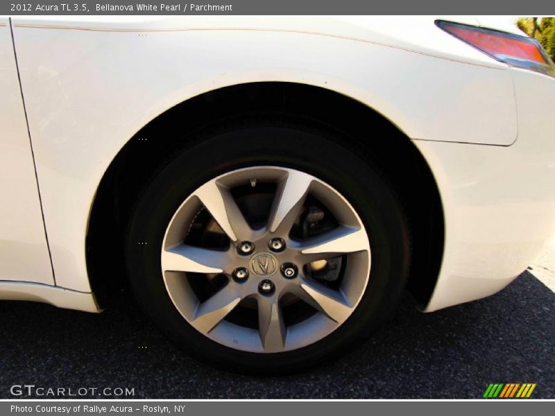 Bellanova White Pearl / Parchment 2012 Acura TL 3.5