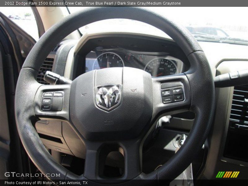 True Blue Pearl / Dark Slate Gray/Medium Graystone 2012 Dodge Ram 1500 Express Crew Cab