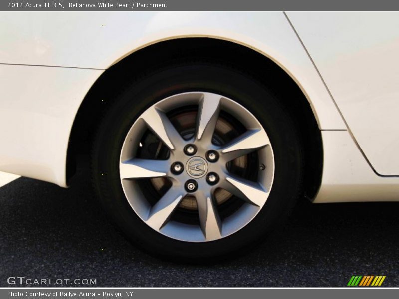 Bellanova White Pearl / Parchment 2012 Acura TL 3.5