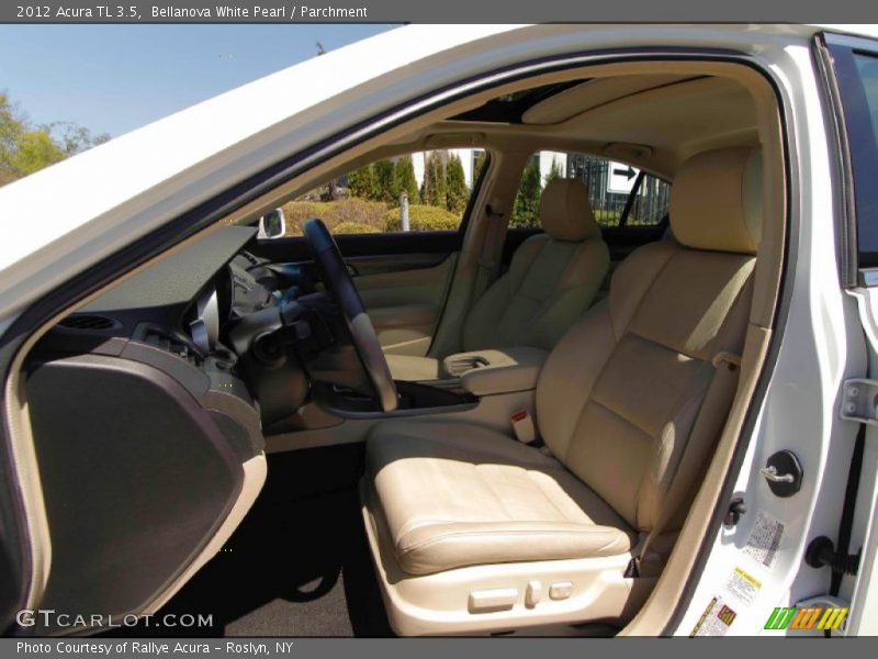 Bellanova White Pearl / Parchment 2012 Acura TL 3.5