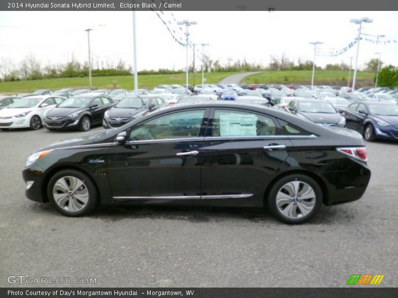 Eclipse Black / Camel 2014 Hyundai Sonata Hybrid Limited