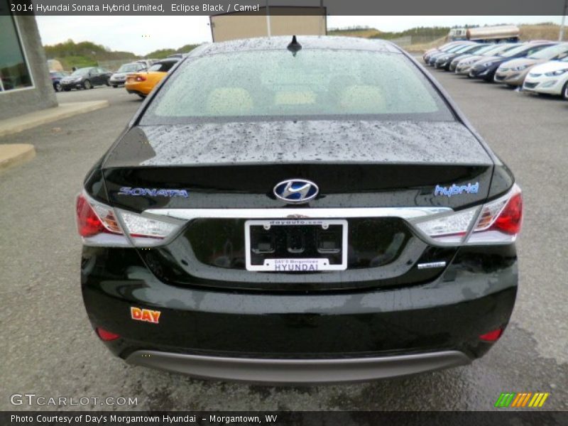 Eclipse Black / Camel 2014 Hyundai Sonata Hybrid Limited