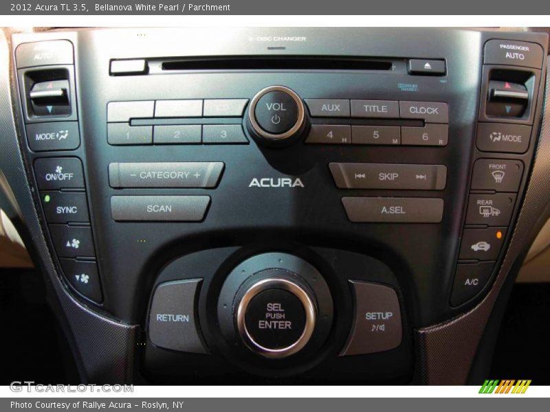 Bellanova White Pearl / Parchment 2012 Acura TL 3.5