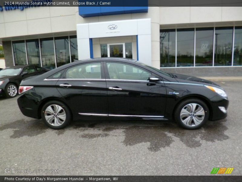Eclipse Black / Camel 2014 Hyundai Sonata Hybrid Limited