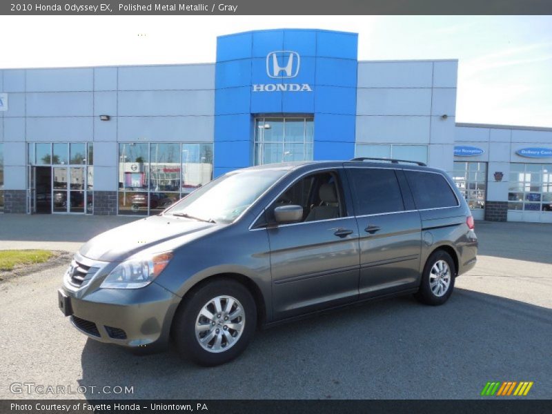 Polished Metal Metallic / Gray 2010 Honda Odyssey EX