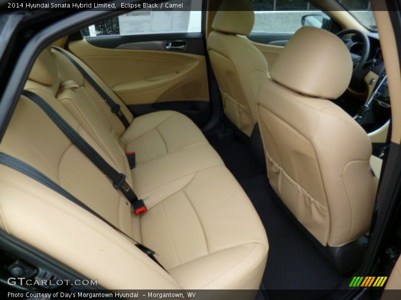 Eclipse Black / Camel 2014 Hyundai Sonata Hybrid Limited