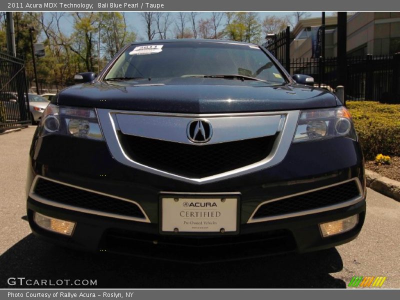 Bali Blue Pearl / Taupe 2011 Acura MDX Technology