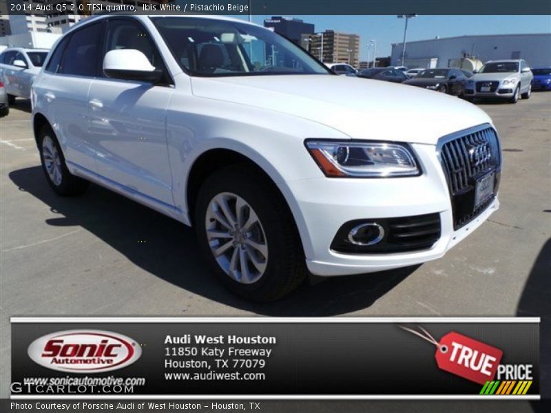 Ibis White / Pistachio Beige 2014 Audi Q5 2.0 TFSI quattro
