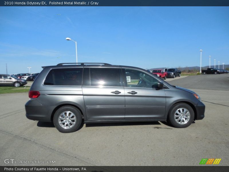 Polished Metal Metallic / Gray 2010 Honda Odyssey EX
