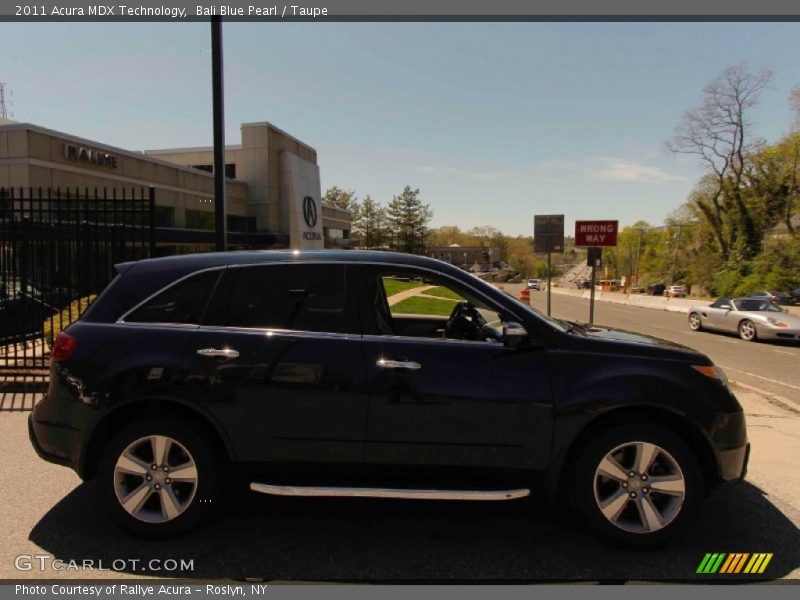 Bali Blue Pearl / Taupe 2011 Acura MDX Technology