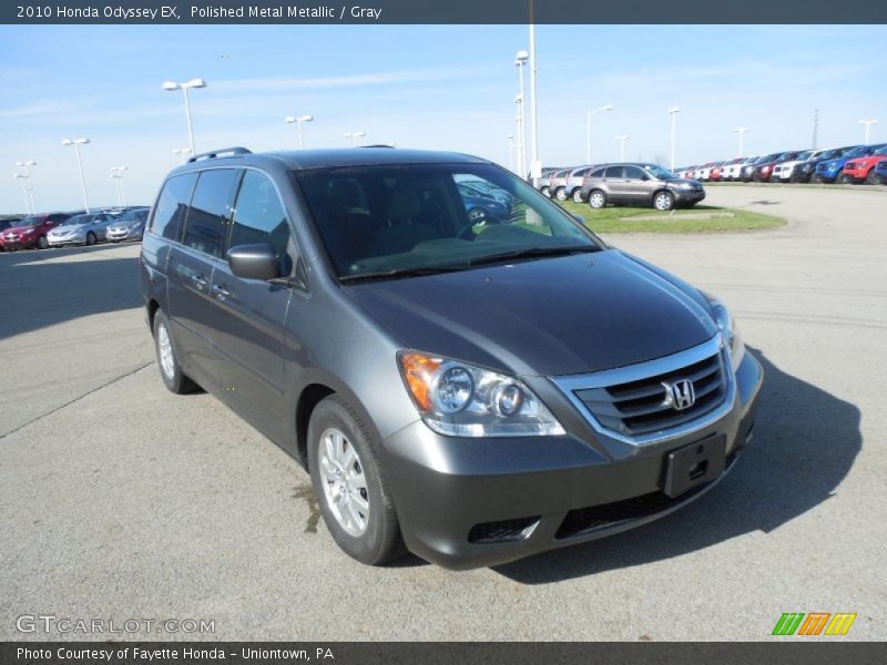 Polished Metal Metallic / Gray 2010 Honda Odyssey EX