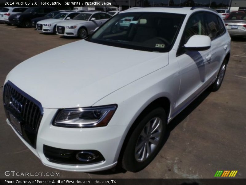 Ibis White / Pistachio Beige 2014 Audi Q5 2.0 TFSI quattro
