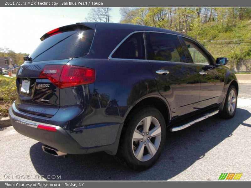 Bali Blue Pearl / Taupe 2011 Acura MDX Technology