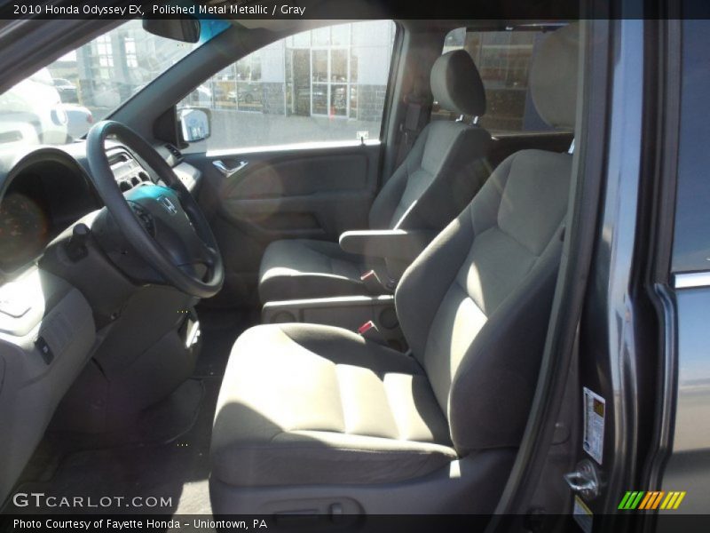 Polished Metal Metallic / Gray 2010 Honda Odyssey EX
