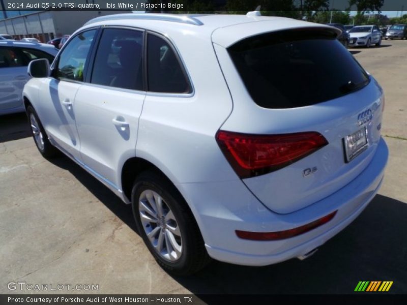 Ibis White / Pistachio Beige 2014 Audi Q5 2.0 TFSI quattro