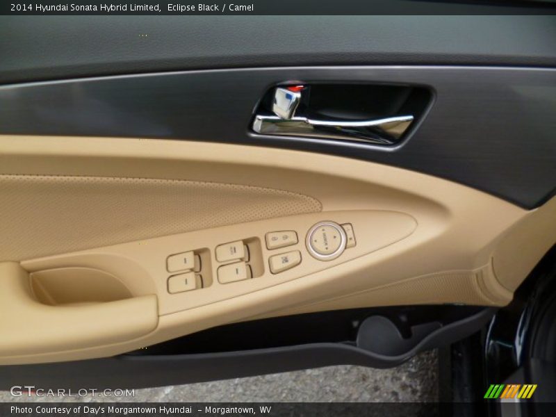 Eclipse Black / Camel 2014 Hyundai Sonata Hybrid Limited