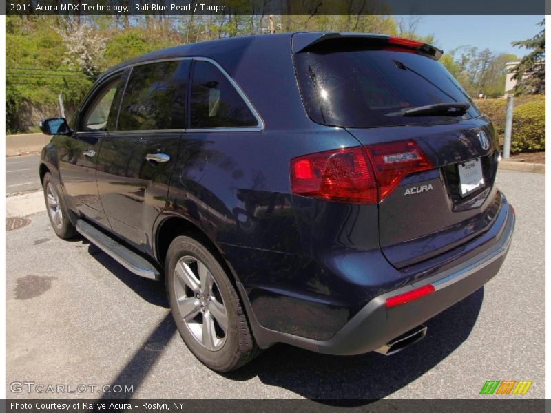 Bali Blue Pearl / Taupe 2011 Acura MDX Technology