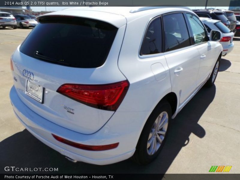 Ibis White / Pistachio Beige 2014 Audi Q5 2.0 TFSI quattro