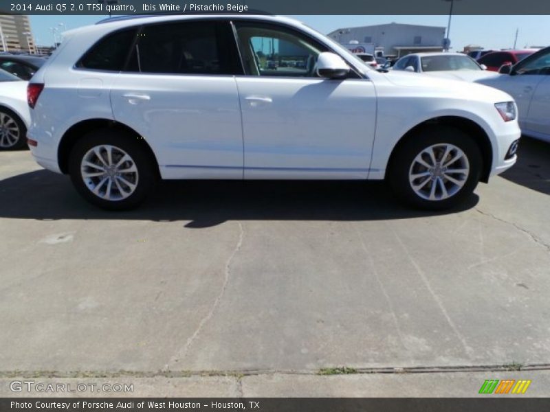 Ibis White / Pistachio Beige 2014 Audi Q5 2.0 TFSI quattro