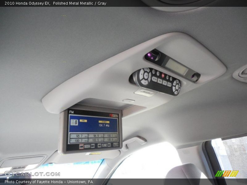 Polished Metal Metallic / Gray 2010 Honda Odyssey EX