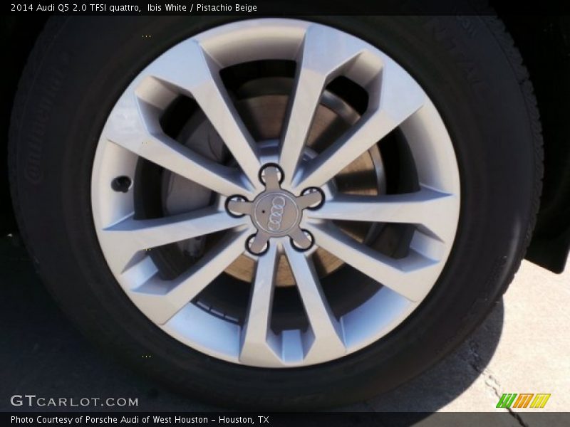 Ibis White / Pistachio Beige 2014 Audi Q5 2.0 TFSI quattro