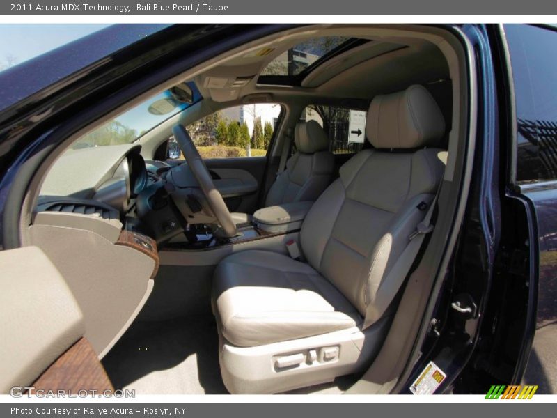 Bali Blue Pearl / Taupe 2011 Acura MDX Technology