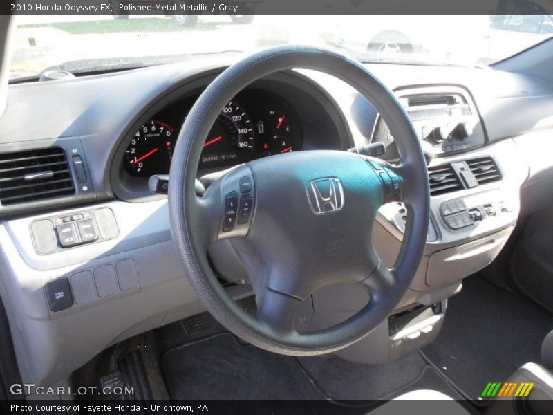 Polished Metal Metallic / Gray 2010 Honda Odyssey EX