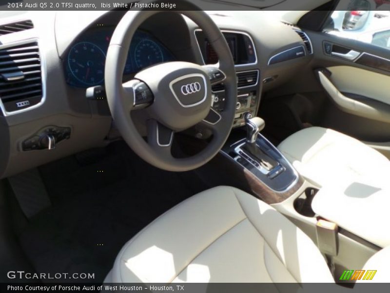 Ibis White / Pistachio Beige 2014 Audi Q5 2.0 TFSI quattro