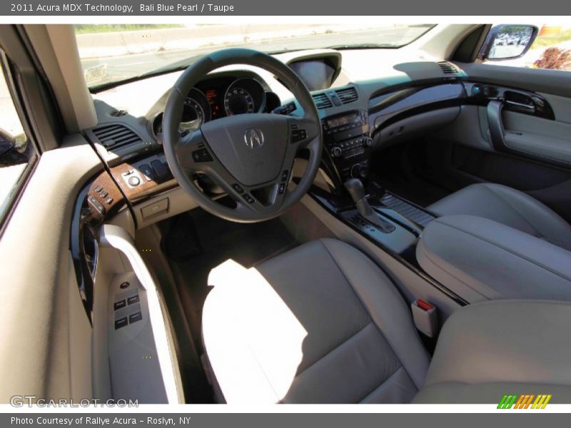Bali Blue Pearl / Taupe 2011 Acura MDX Technology