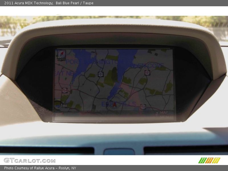 Bali Blue Pearl / Taupe 2011 Acura MDX Technology